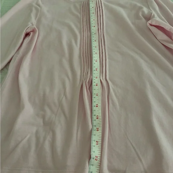 Talbots Pintuck cotton top NWT - Picture 7 of 8